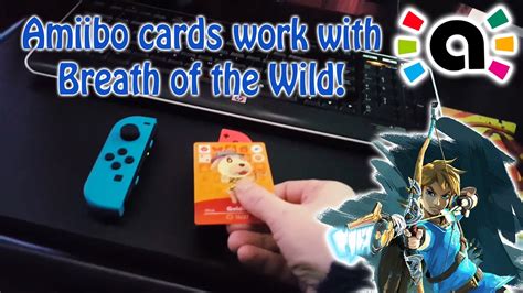 how do botw nfc amiibo cards work|how to use amiibo botw.